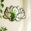 Lotus Flower Shaped Wall Mirror