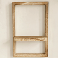 Rustic Floating Frame Shelf