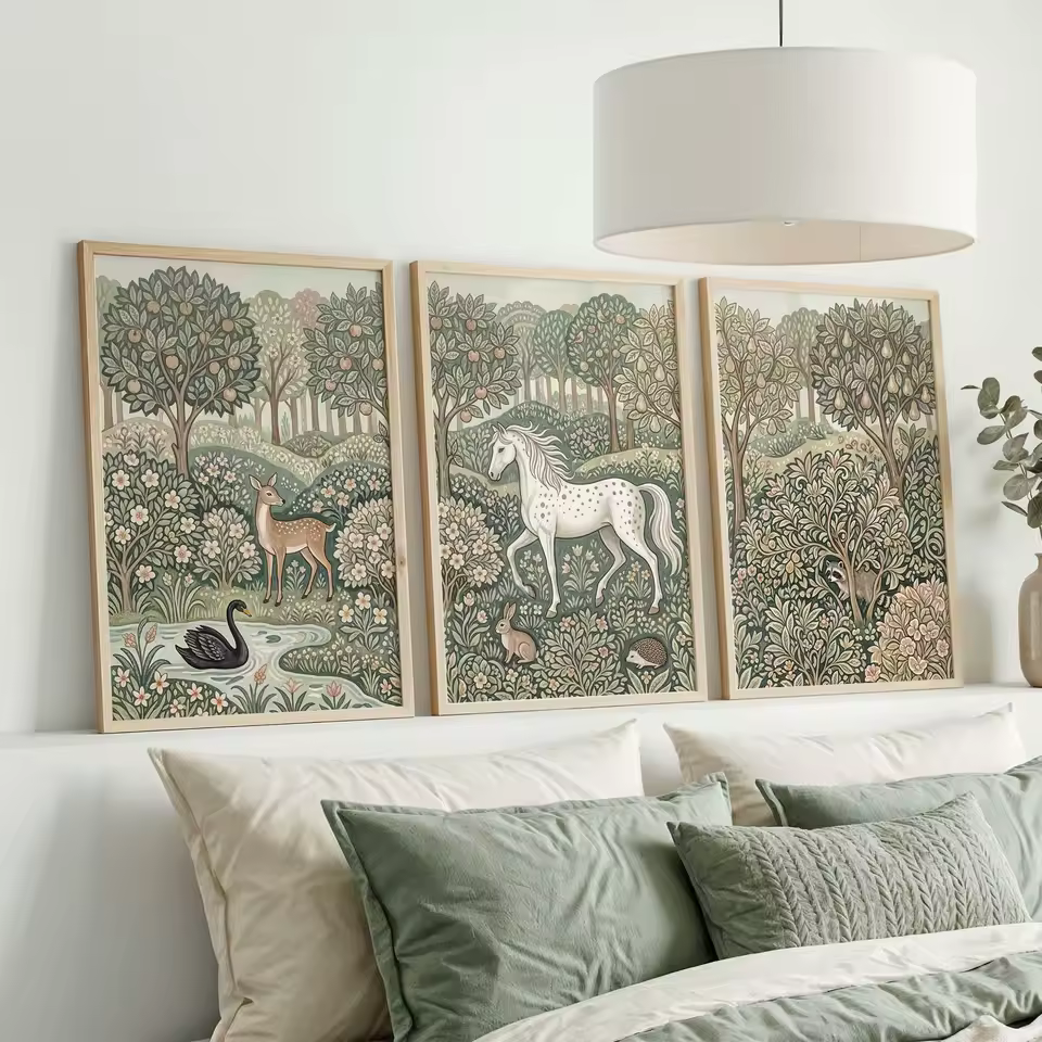 Natures Pause Trilogy - Art Print