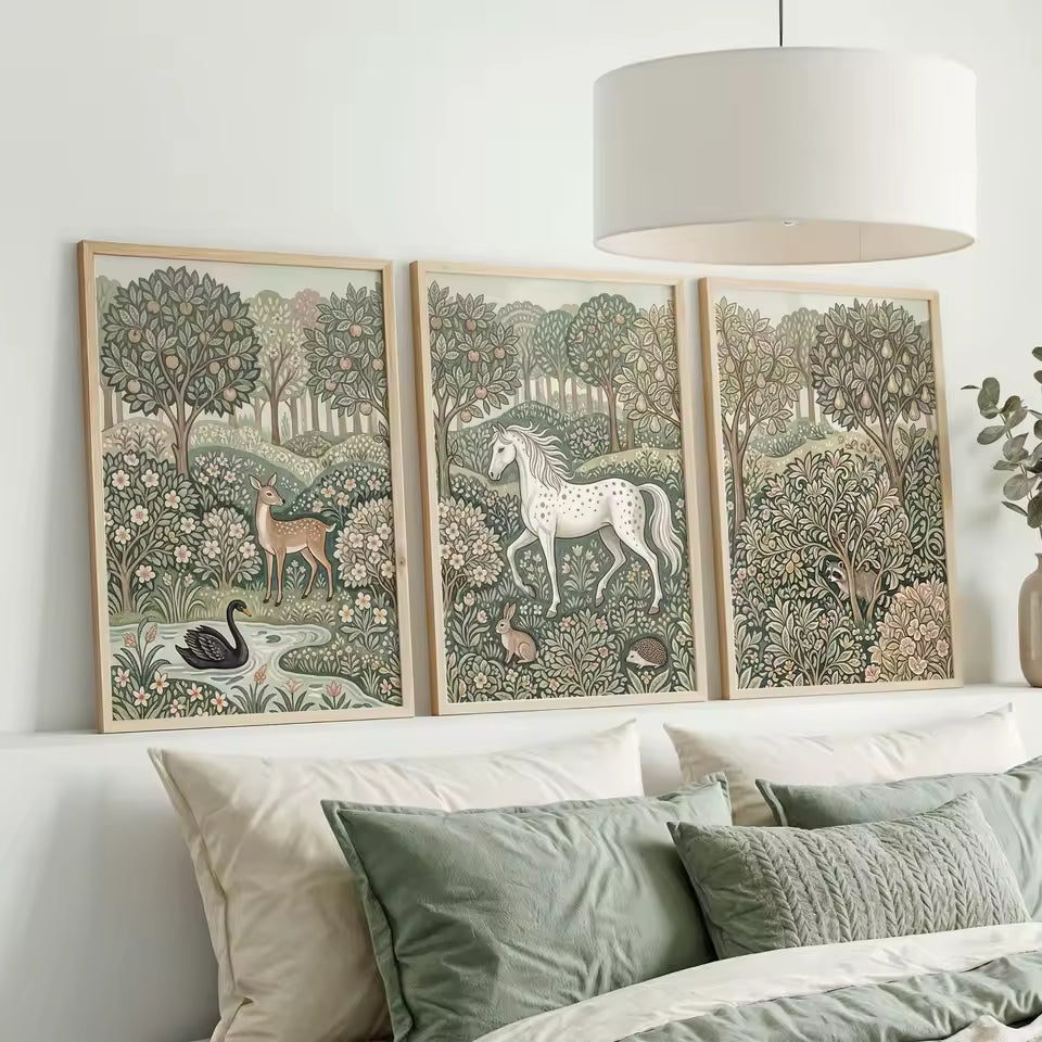 Natures Pause Trilogy - Art Print