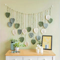 Modern Macrame Wall Art Tapestry, Bohemian Wall Decoration, Home Decoration, Macrame Feather Wall Hanging on the Wall