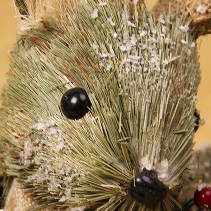 Handmade Straw Deer