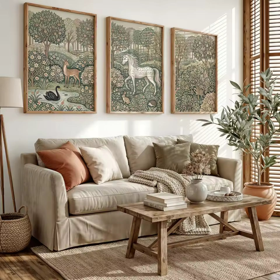 Natures Pause Trilogy - Art Print