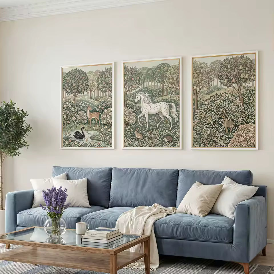 Natures Pause Trilogy - Art Print