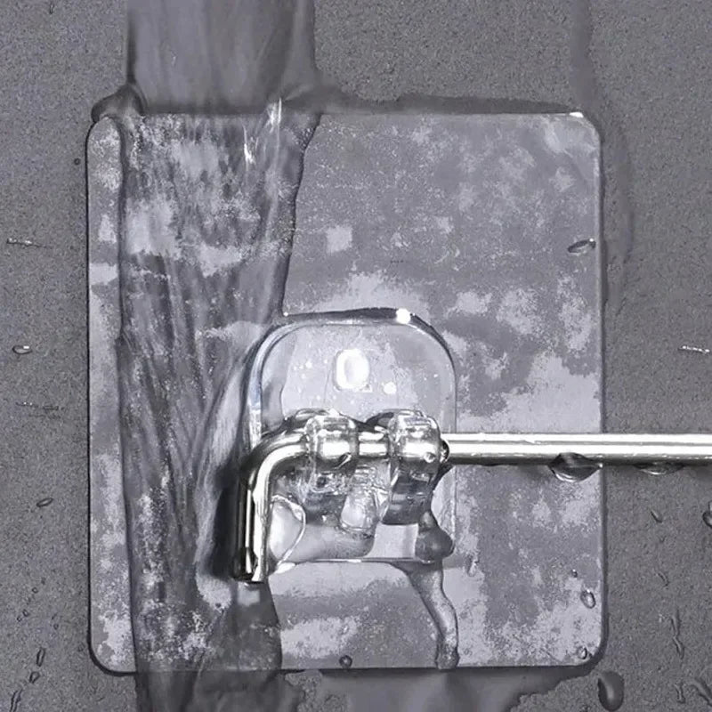 Transparent Adhesive Wall Hooks