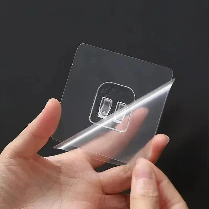 Transparent Adhesive Wall Hooks