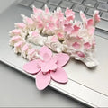 15/25Cm 3D Printed Love Cherry Blossom Dragon Movable Joint Dragon Model Gifts Home Office Desktop Ornament Landscape Craft